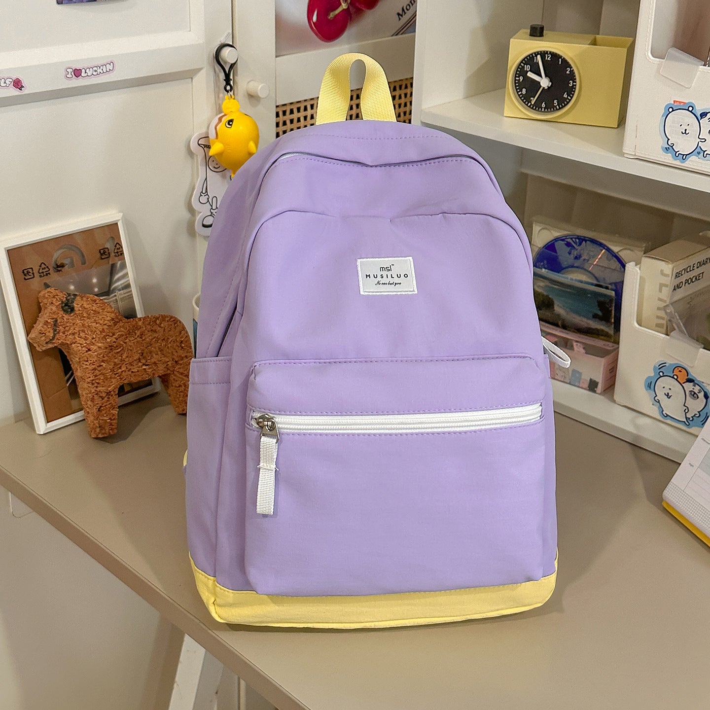 Leichter multifunktionaler täglicher Schulrucksack