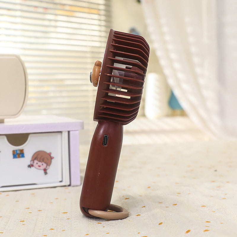 Frauen tragbarer Handventilator mit Tierdesign Brehn