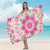 Strandtuch mit artistischem Mandala-Design Brehn