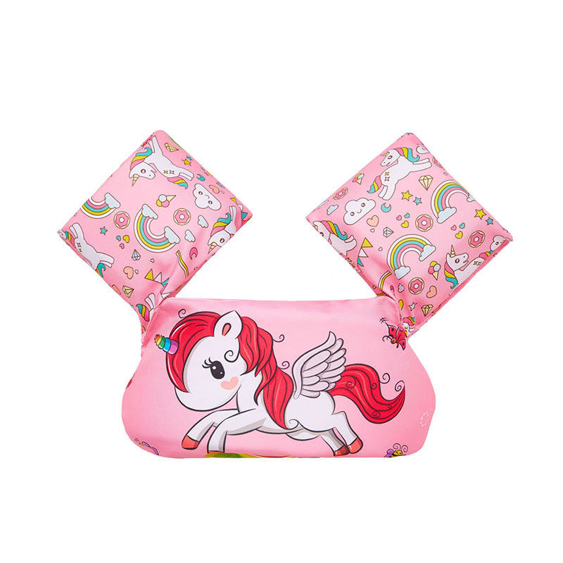 Damen Aufblasbare Schwimmhilfe mit farbigem Flamingo-Design Brehn