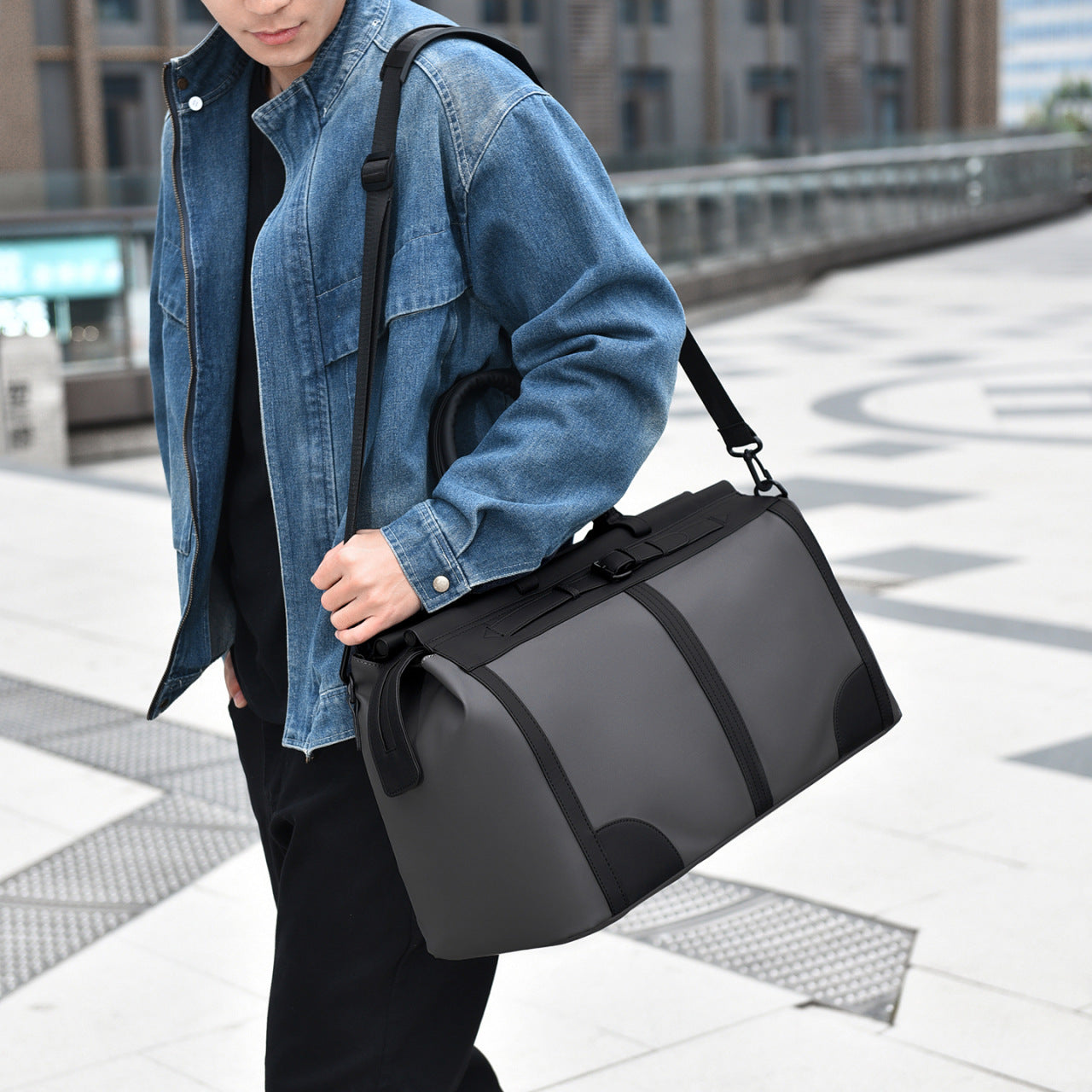 Elegante Reisetasche mit Zusätzlichen Fächern Brehn