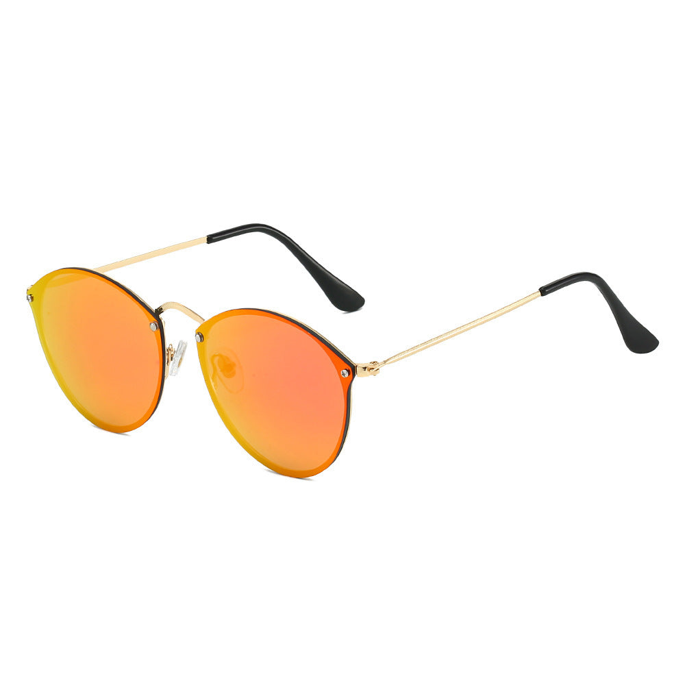 Trendige Runde Sonnenbrille Im Eleganten Design Brehn