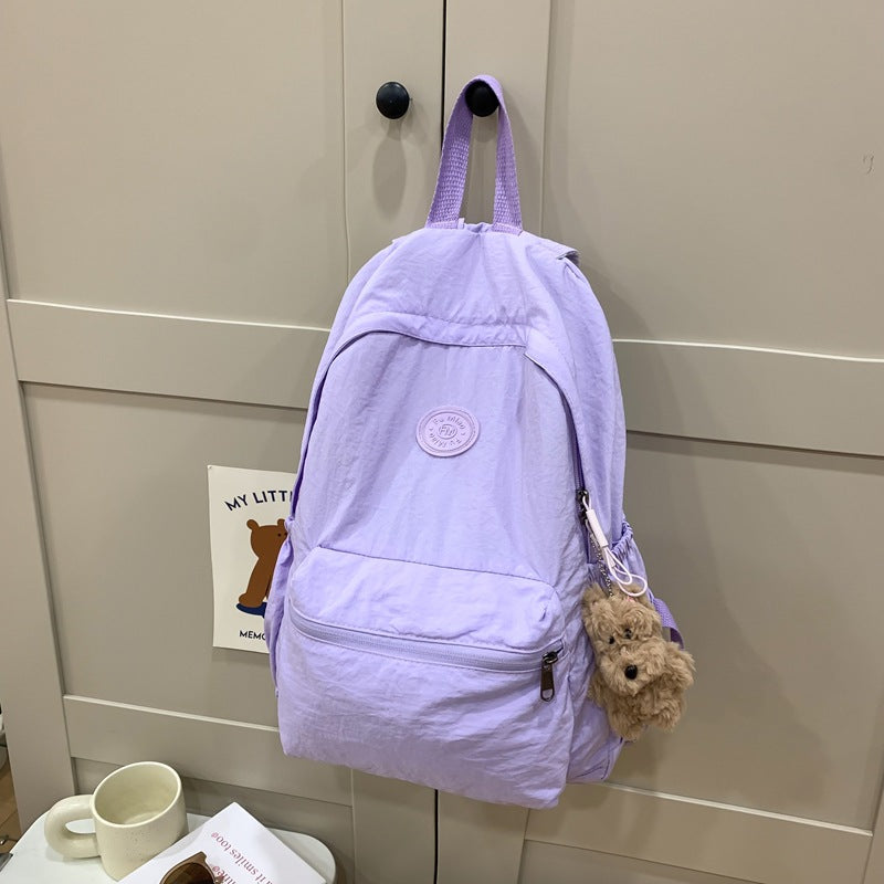Lässiger funktionaler Schulrucksack