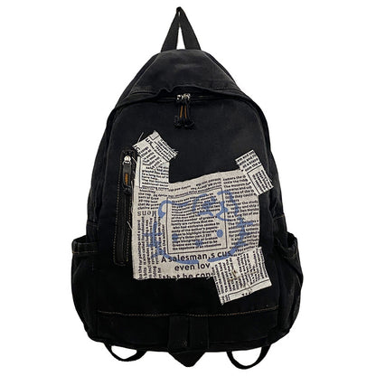 Künstlerischer Multi-Taschen-Schulranzen Brehn