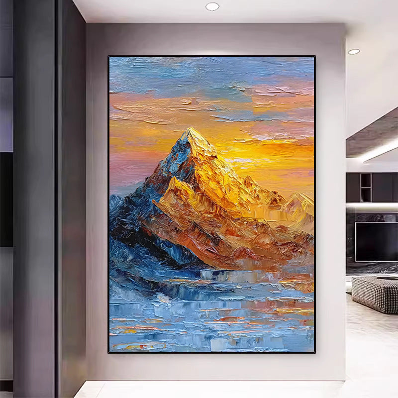 Triptychon Berglandschaft Leinwandkunst