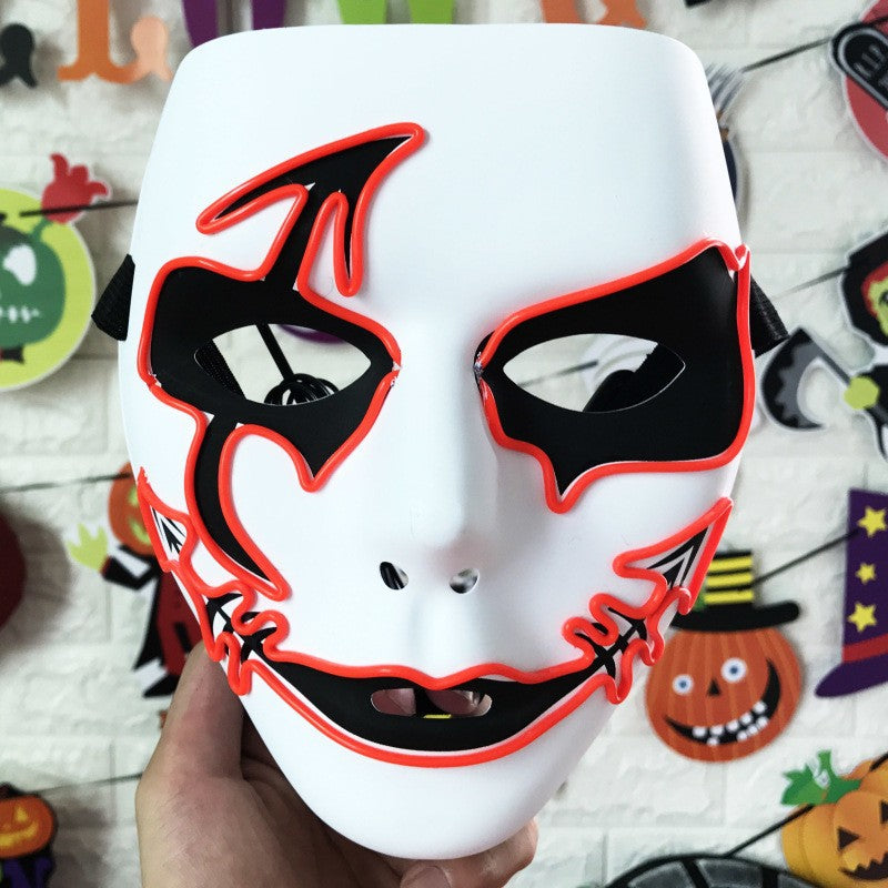 LED Leuchtende Halloween Maskerade Maske Brehn