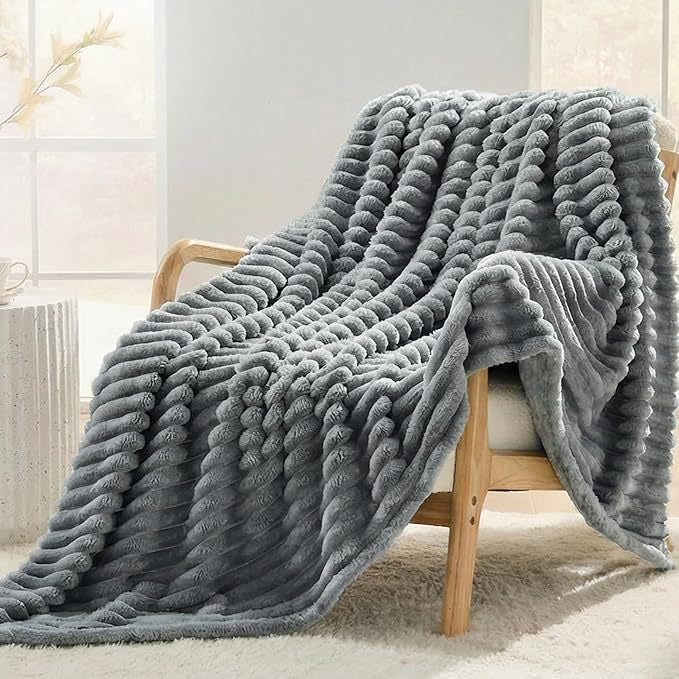 Damen Ultra-weiche und wärmespeichernde Kuscheldecke Brehn