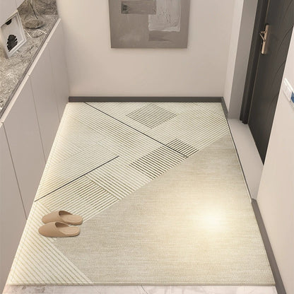 Stylischer geometrischer Teppich