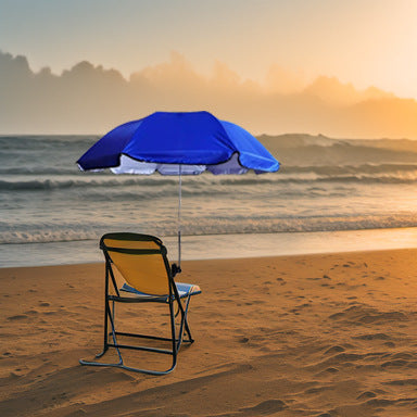 Damen Verstellbarer Strand-Sonnenschutzschirm mit Bodenverankerung Brehn