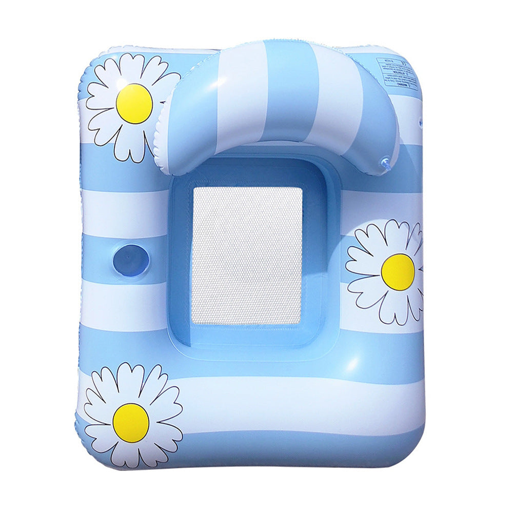 Damen Aufblasbare Badeliege mit Blumendesign Brehn