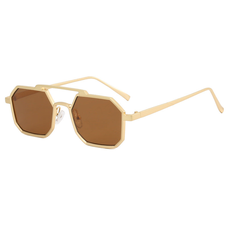 Damen stilvolle Sonnenbrille im eleganten Achtkant-Design Brehn
