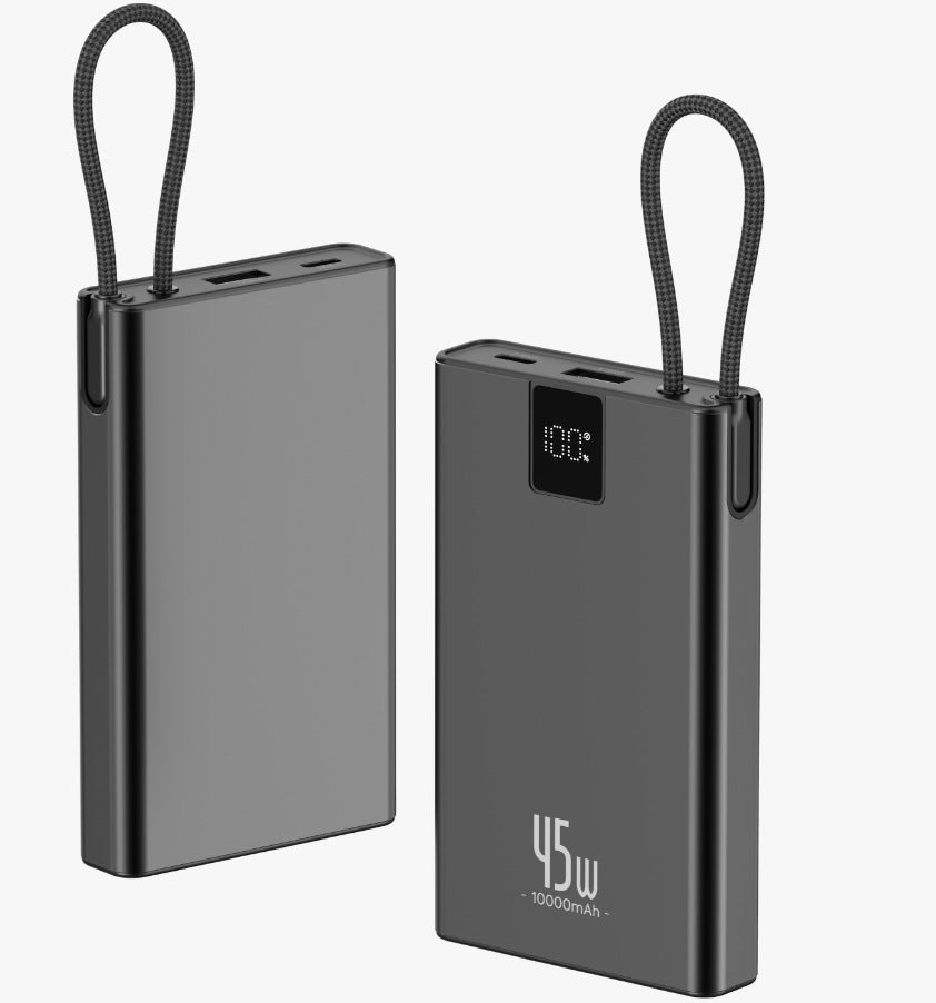 Tragbare Hochleistungs-Powerbank mit Intelligenter Ladeanzeige und Usb-C-Anschluss Brehn