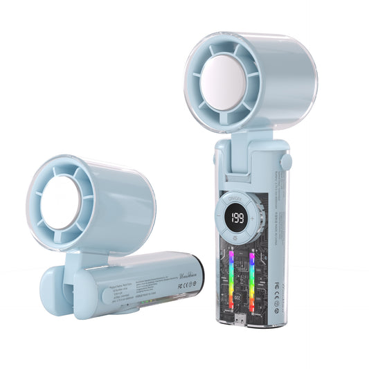 Tragbarer wiederaufladbarer Handventilator Brehn