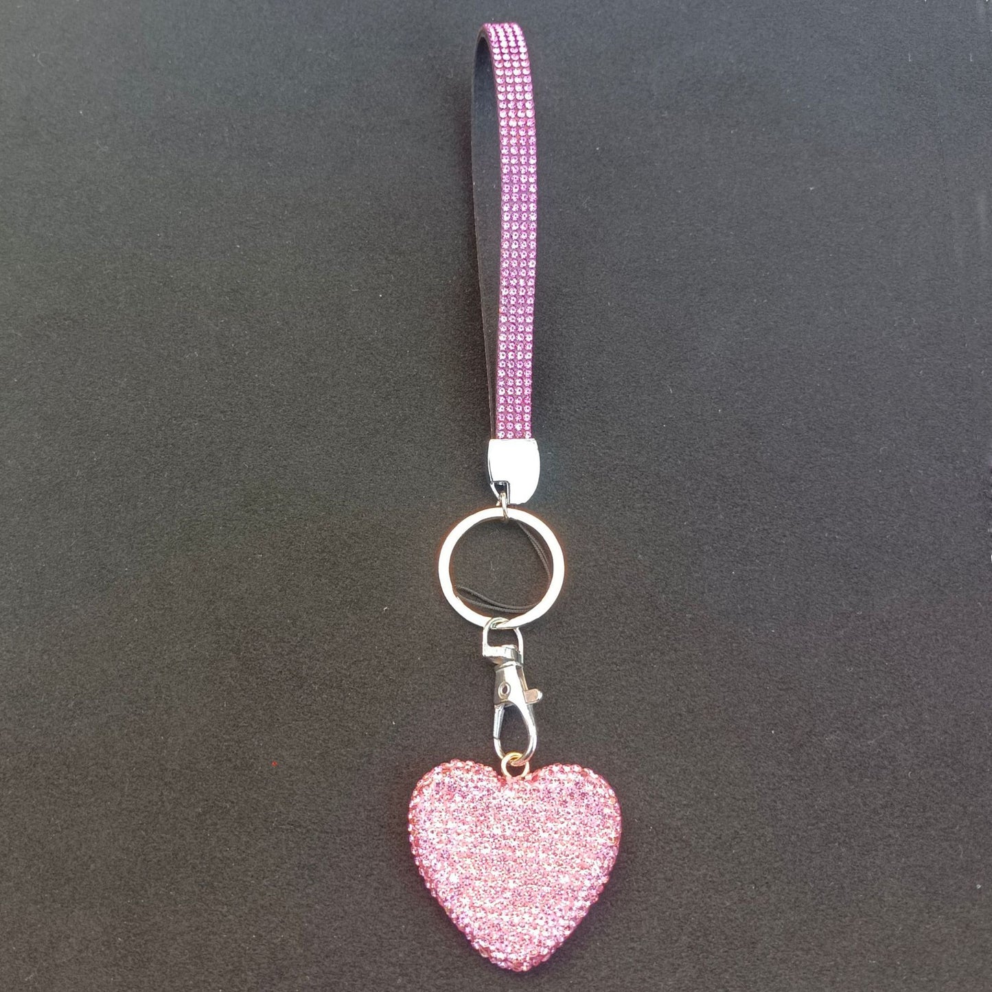 Rhinestone Herz Schlüsselanhänger Brehn