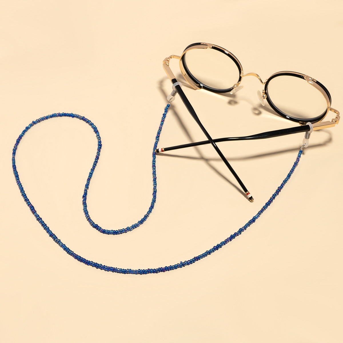 Künstlerische Perlen Brille Kette Brehn