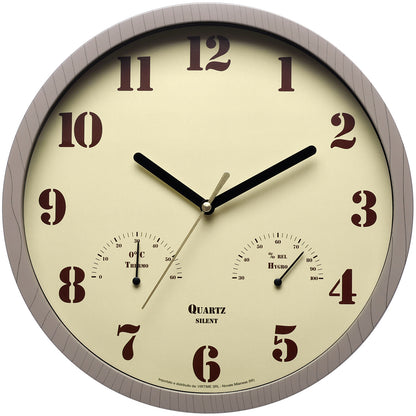 Wandthermometer und Hygrometer Brehn