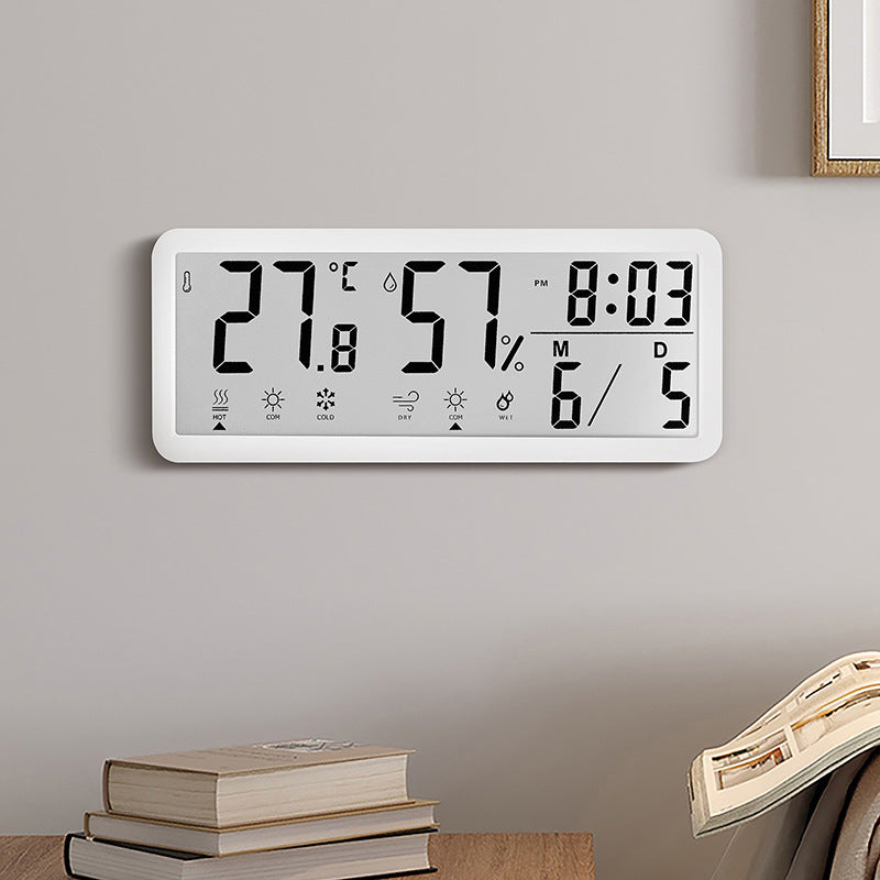 Digitaler Multifunktionswetterwecker mit Hygrometer und Temperaturanzeige Brehn