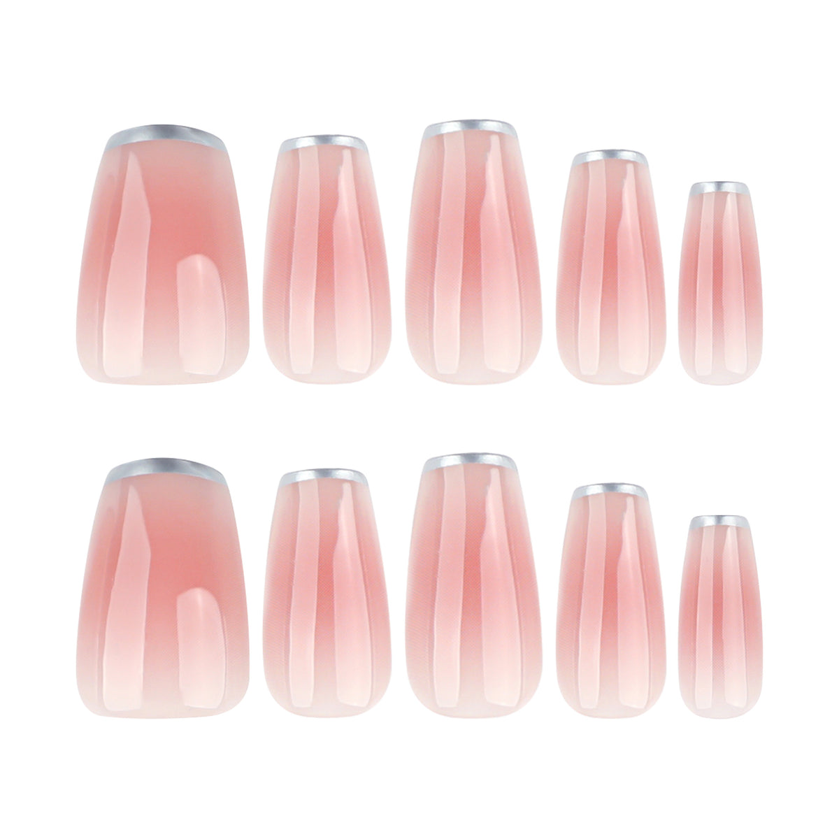 Elegante Nagelverlängerungen mit durchscheinendem French-Tip Brehn