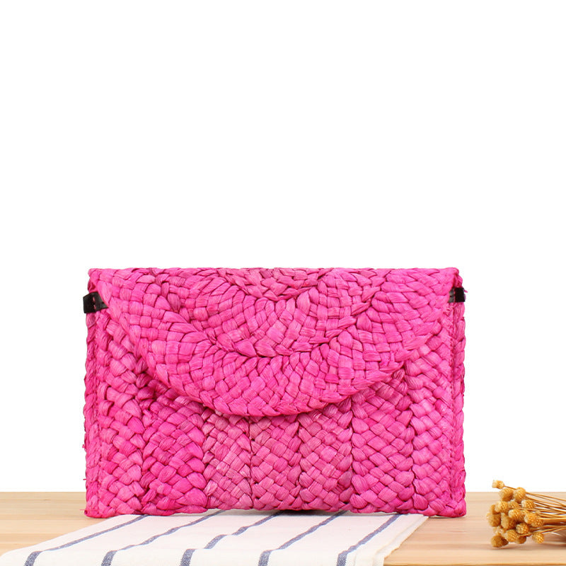 Clutch Aus Handgefertigtem Korbgewebe Brehn