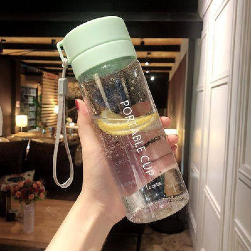 Damen stilvolle Glas-Trinkflasche Brehn
