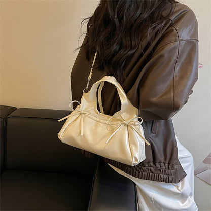 Modische Weiche Leder Schultertasche