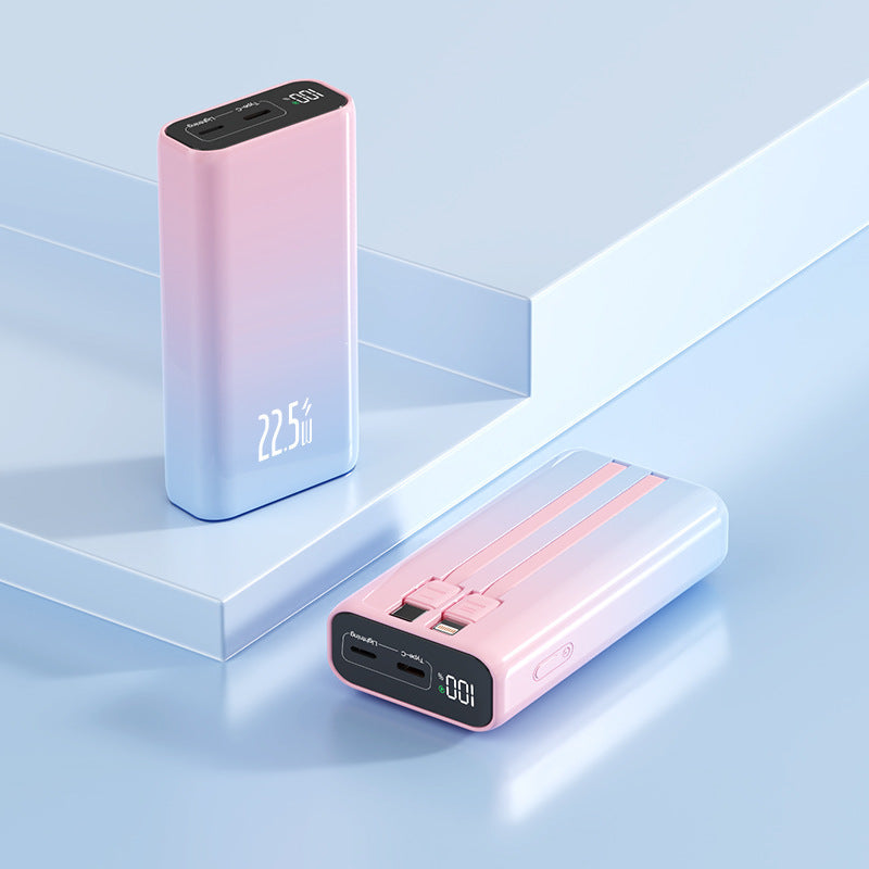Powerbank mit digitaler Leistungsanzeige und Hochgeschwindigkeitsladung Brehn