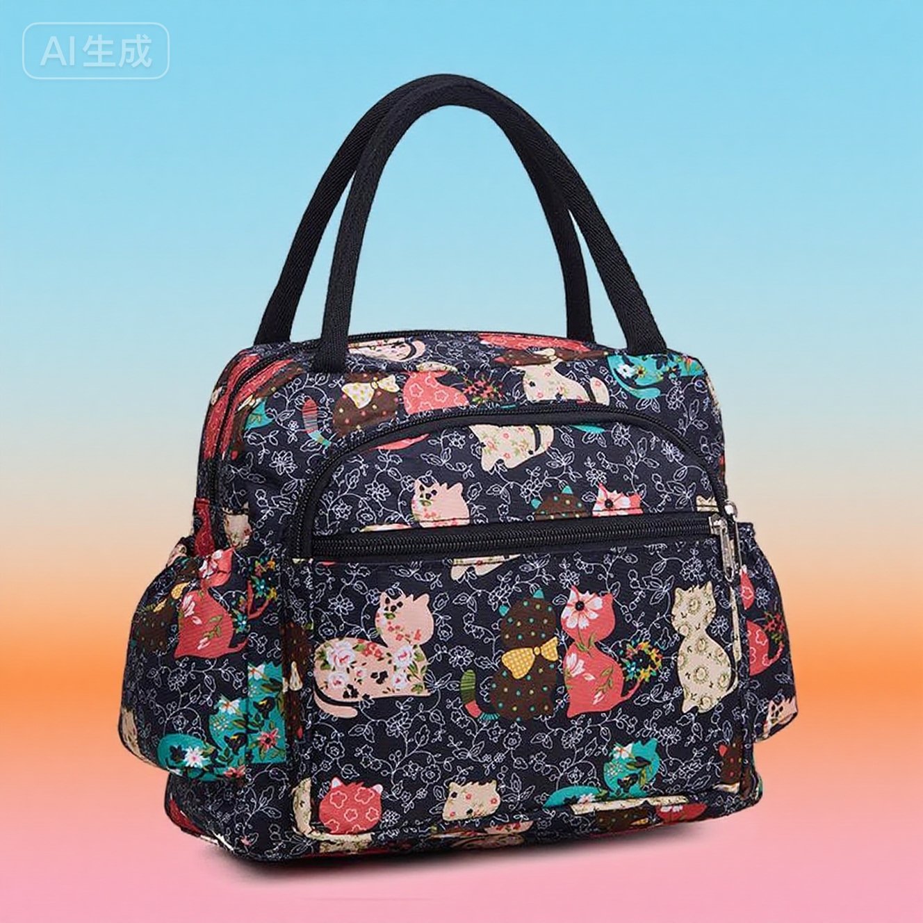 Isolierte Mehrfach-Compartments Lunch Bag Brehn