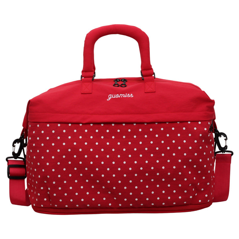 Stilvolle gepunktete Reis-Tasche Brehn
