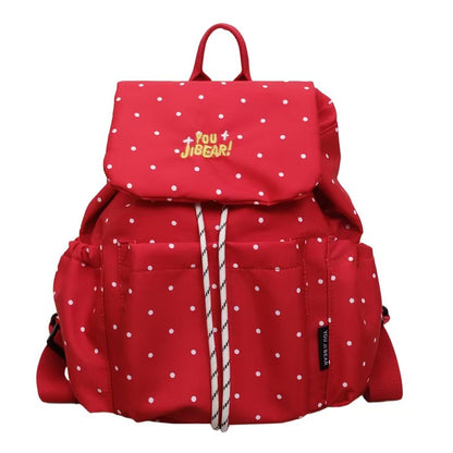 Polka Dot Texturierte Rucksack Brehn