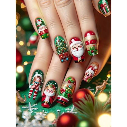 Festliche Feiertags Themen Nagelkunst Brehn