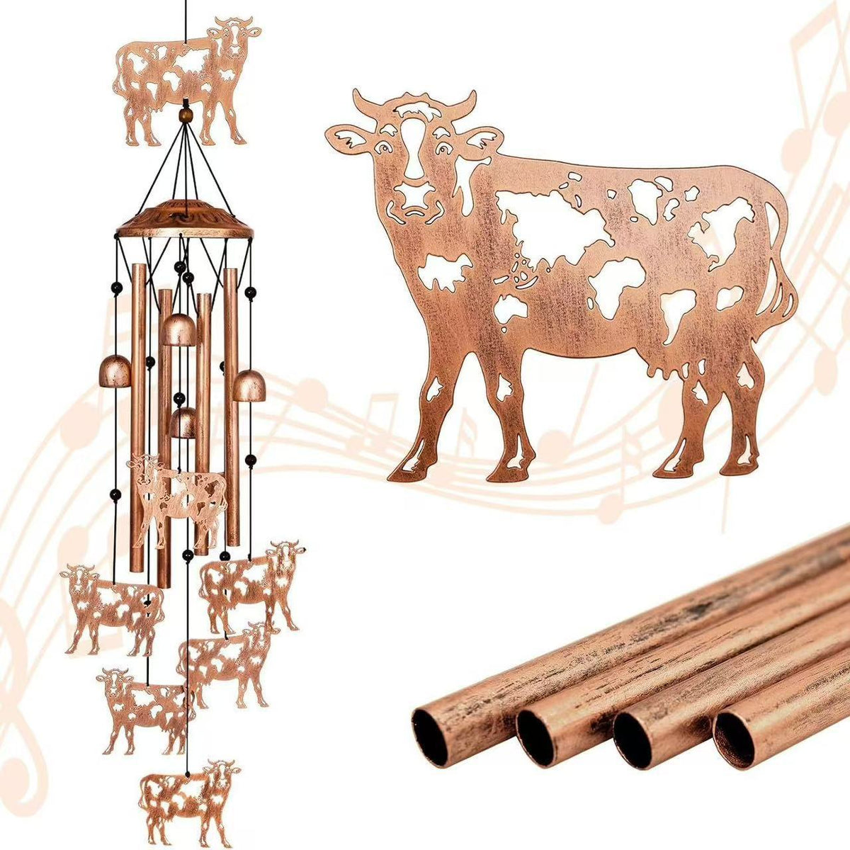 Dekorativer Windspiel mit Dackel-Design Brehn