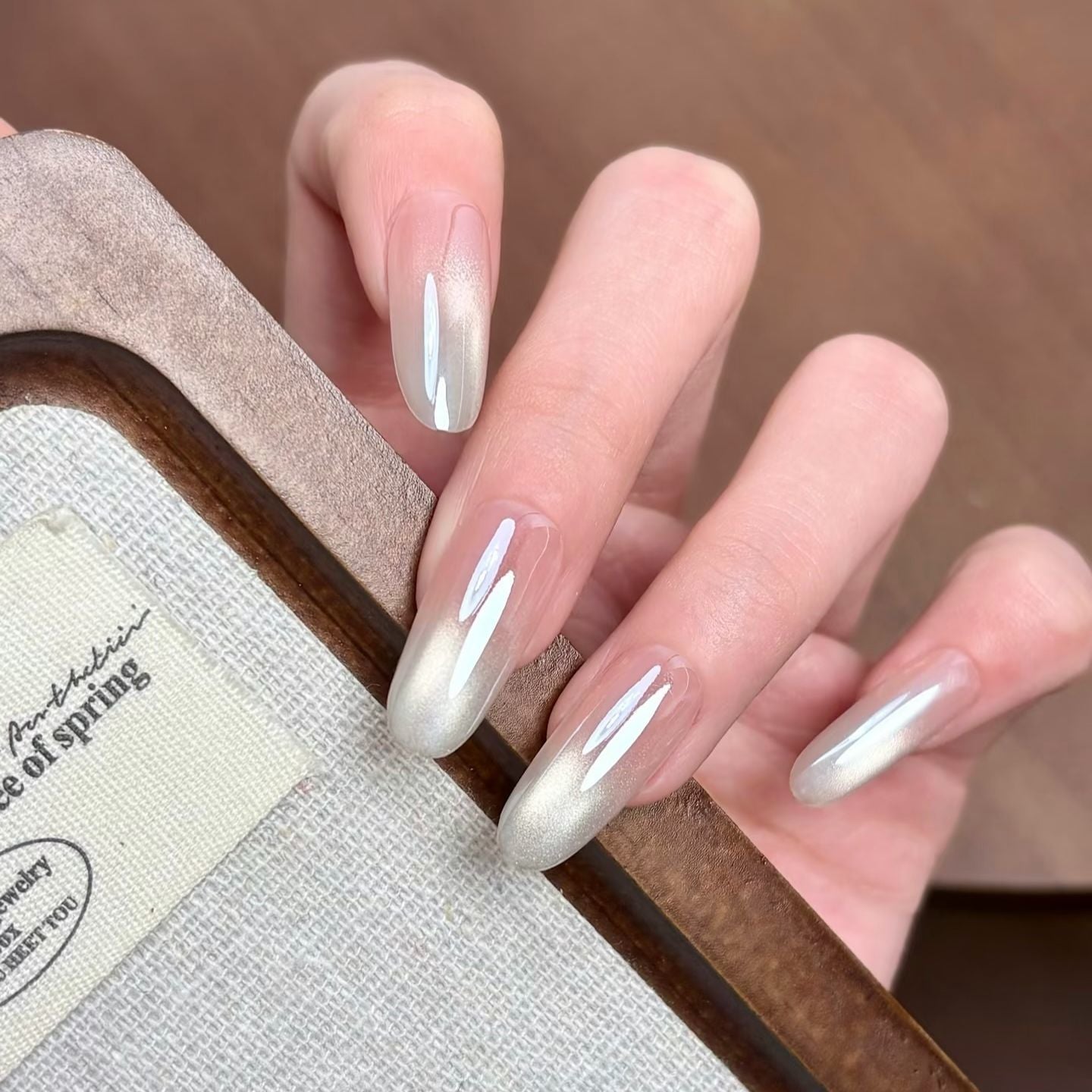 Elegante Ombre Nagelkunst Brehn