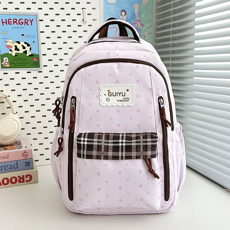 Stylische Stern-Druck Rucksack Brehn 1791205961