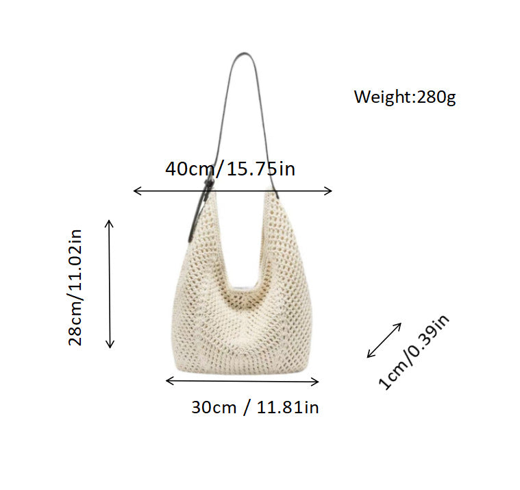 Lässige Netzhandtasche Brehn