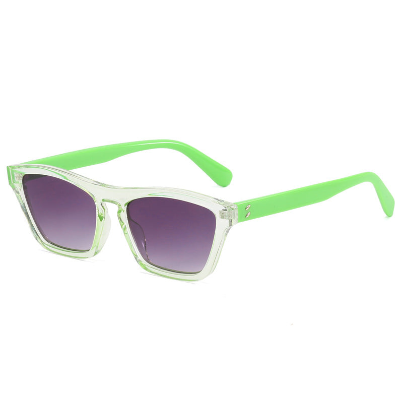 Damen modische Sonnenbrille im trendigen geometrischen Design Brehn