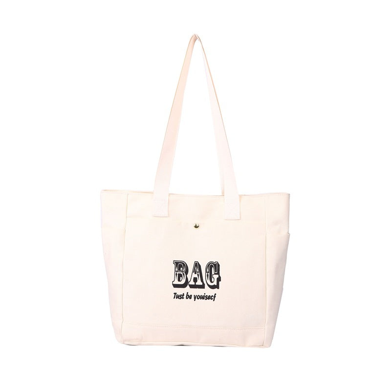 Lässige Canvas-Tote-Bag Brehn