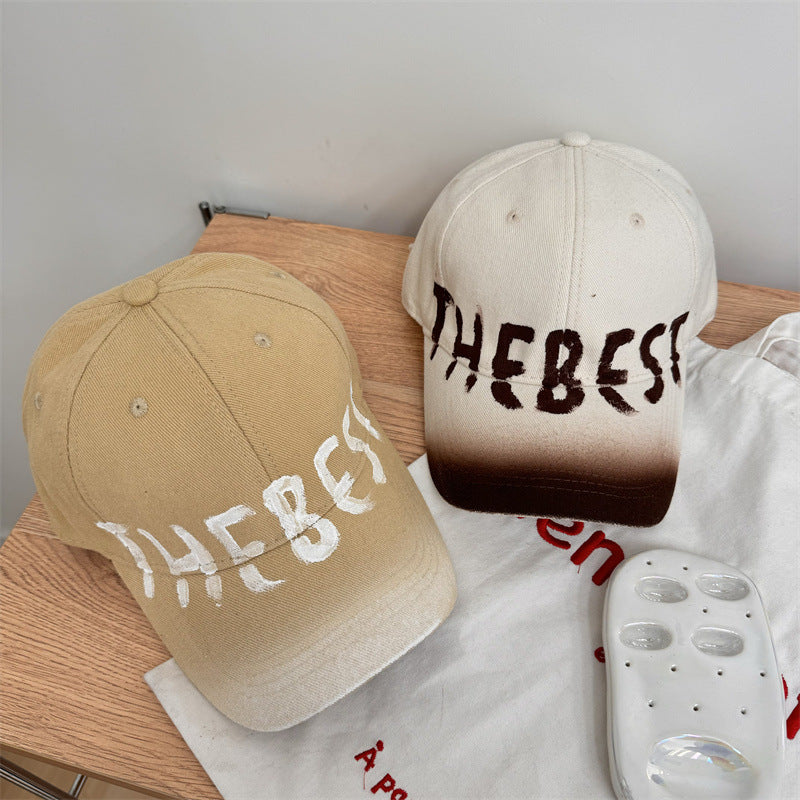 Damen Vintage Denim Baseball Cap Brehn
