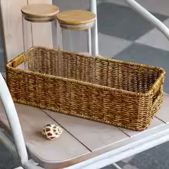 Stylischer rechteckiger gewebter Organizer Brehn