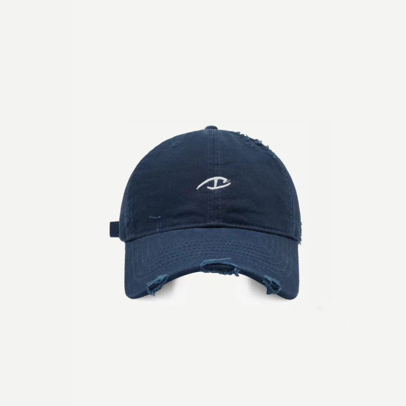 Damen Distressed Casual Baseball Cap Brehn
