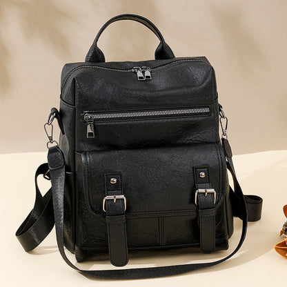 Vintage Leder Rucksack Brehn
