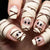 Halloween Themed Press-On Nail Design Brehn