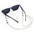 Eleganter Metallic Ketten-Brillenhalter Brehn