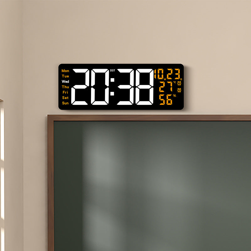 Digitale Wanduhr Brehn