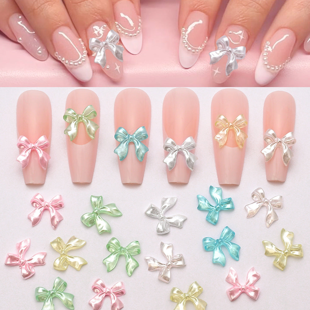 Dekorative Nagelkunst Blatt-Charms