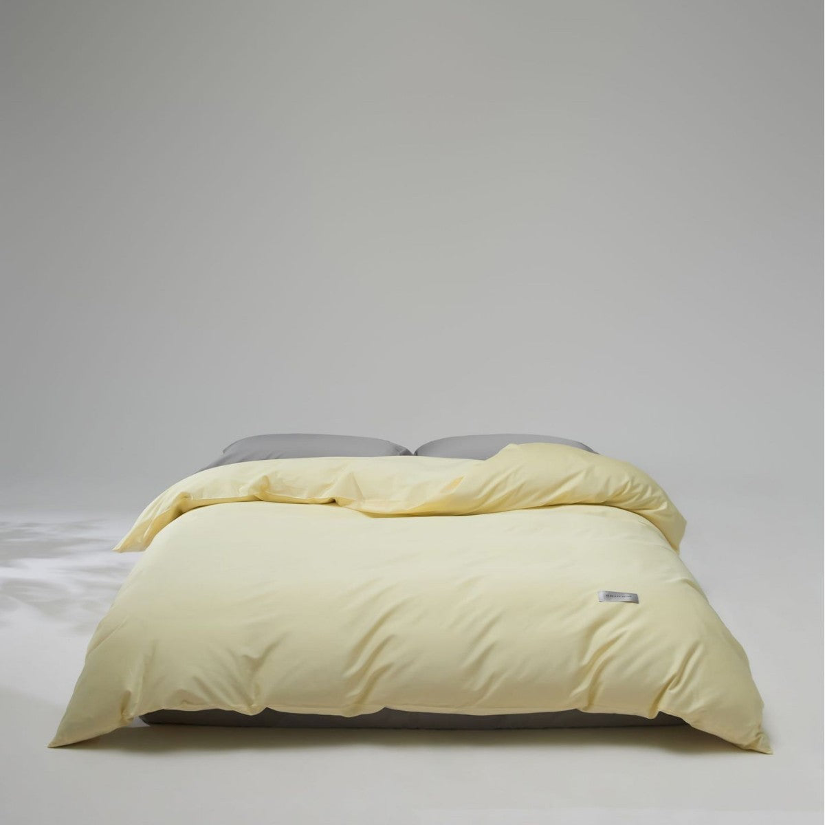 Mako-Baumwoll-Satin Bettwäsche-Set mit verdecktem Reißverschluss und Kissenbezügen Brehn