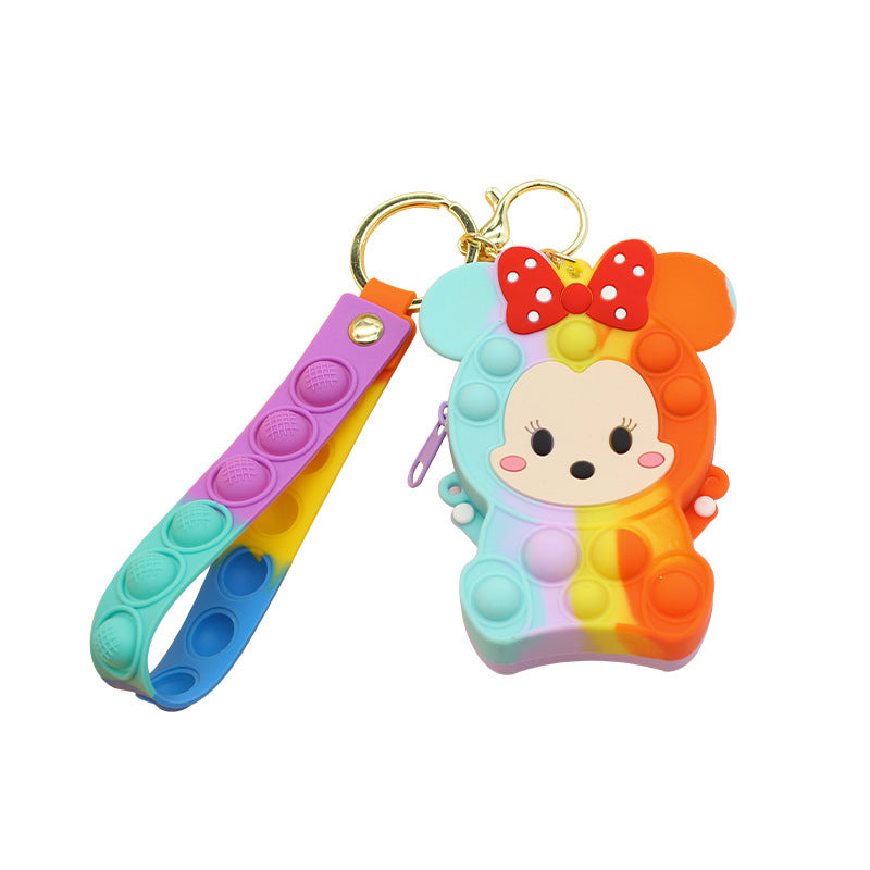 Damen Keychain mit Pop It Design Brehn