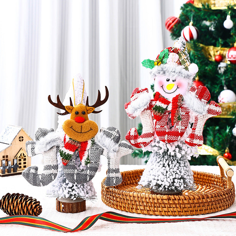 Niedlicher Weihnachtsbaum-Anhänger im Schneemann-Design Brehn