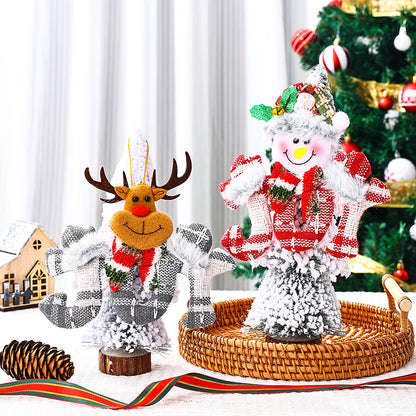 Niedlicher Weihnachtsbaum-Anhänger im Schneemann-Design Brehn
