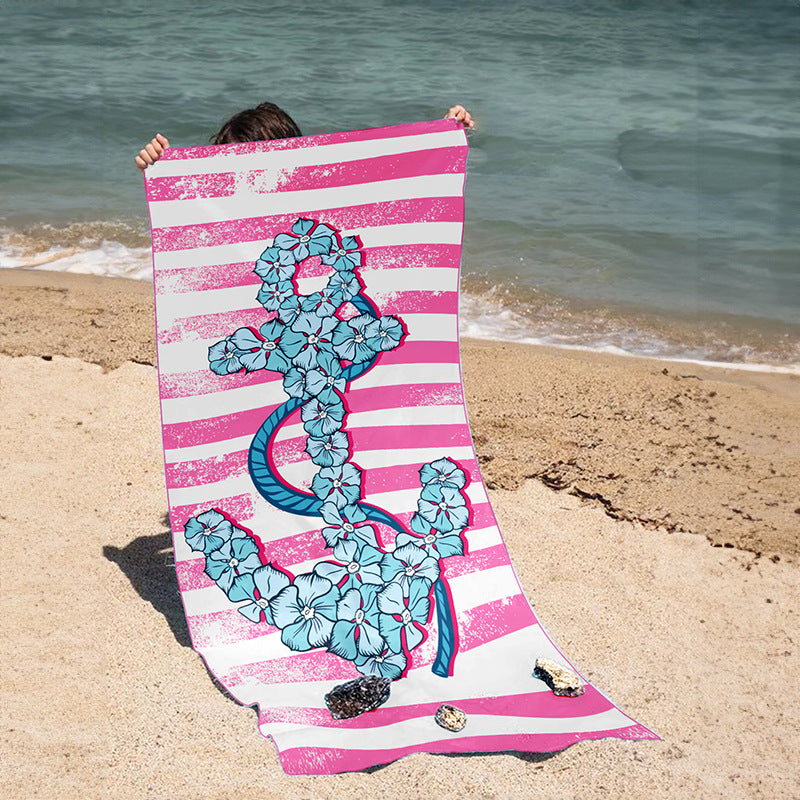 Strandtuch mit kreativem Schildkröten-Motiv Brehn
