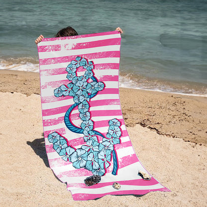 Strandtuch mit kreativem Schildkröten-Motiv Brehn